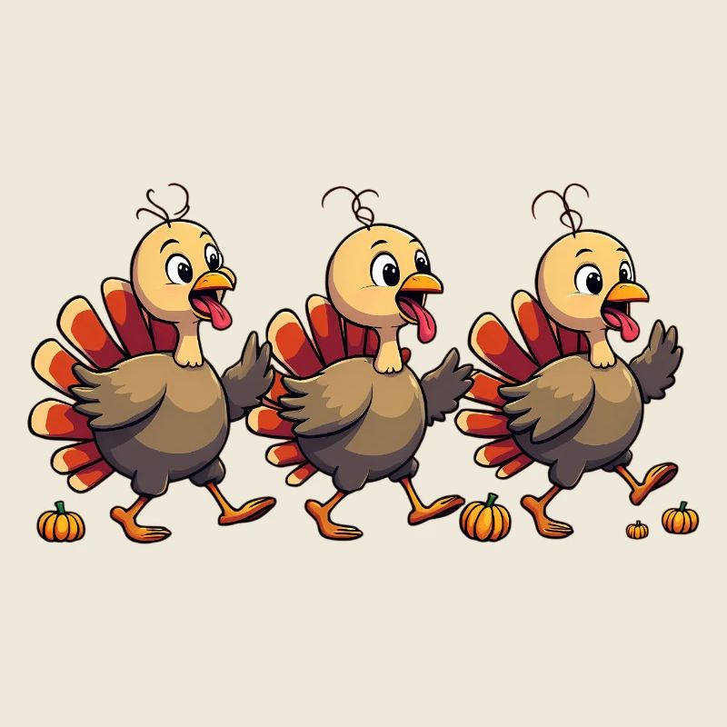 Bébé dinde de Thanksgiving