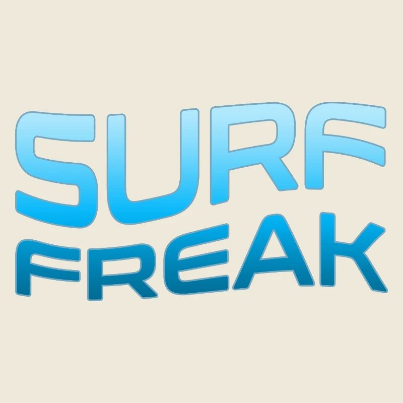 Style des vagues bleues Surf Freak