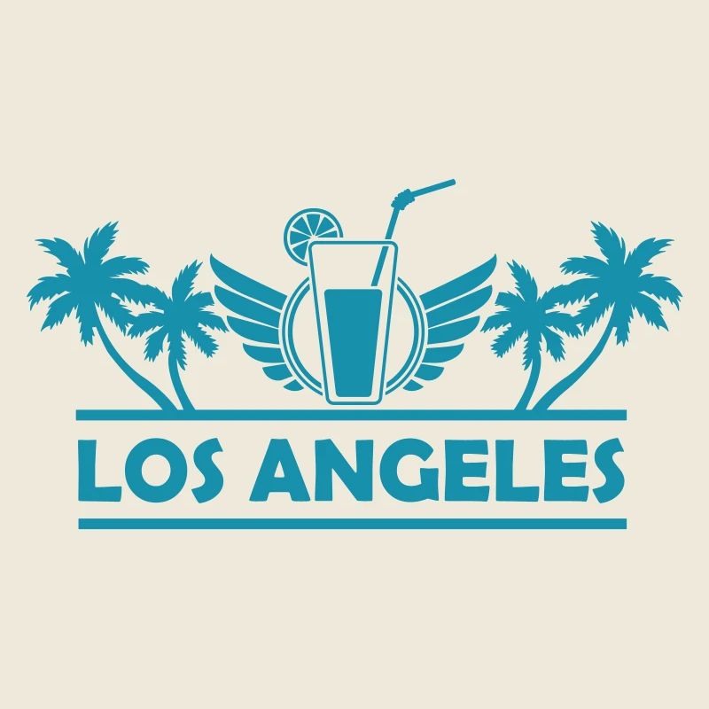 LA Beach Cocktail with Wings