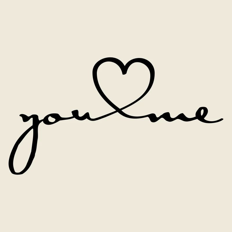 you and me