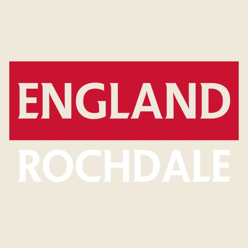 Drapeau de l’Angleterre Rochdale Emblem