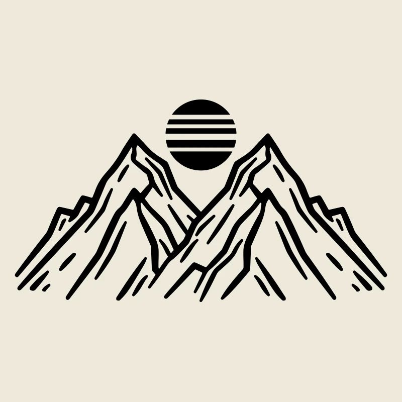Berge Sonne Natur