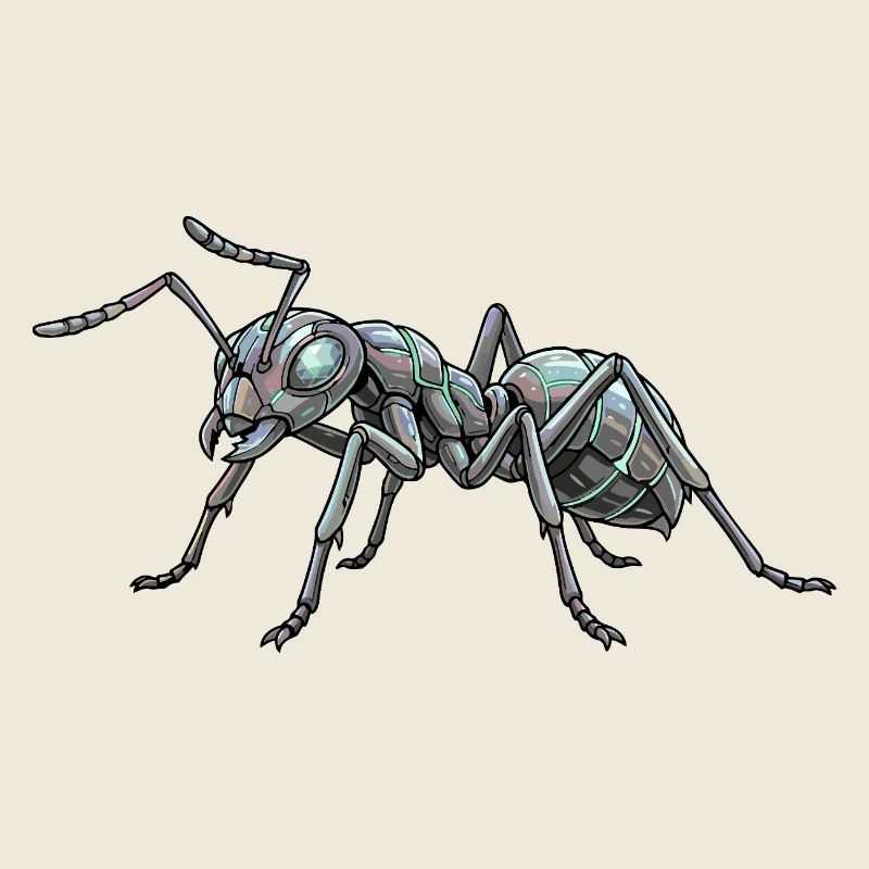 Motif de fourmi robotame fourmi Fourmi Cool