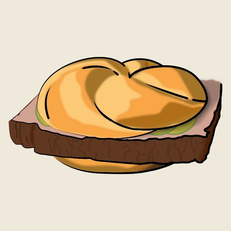 Leberkässemmel with extra style.