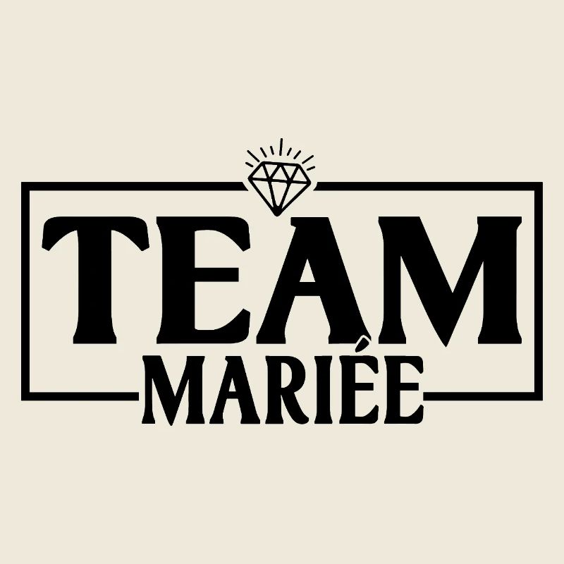 Team Bride design elegant bachelorette party
