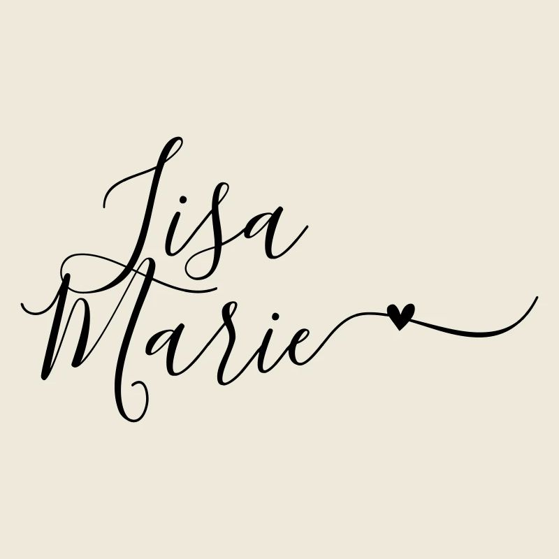 Lisa-Marie Last name First name Decorative