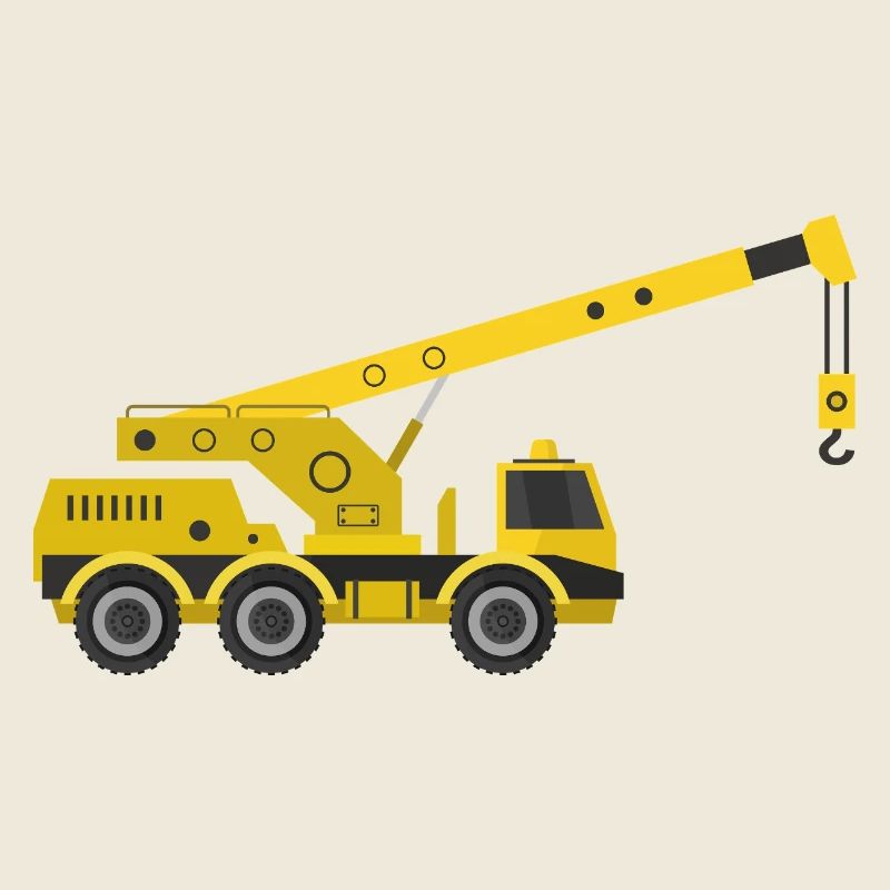 Crane truck