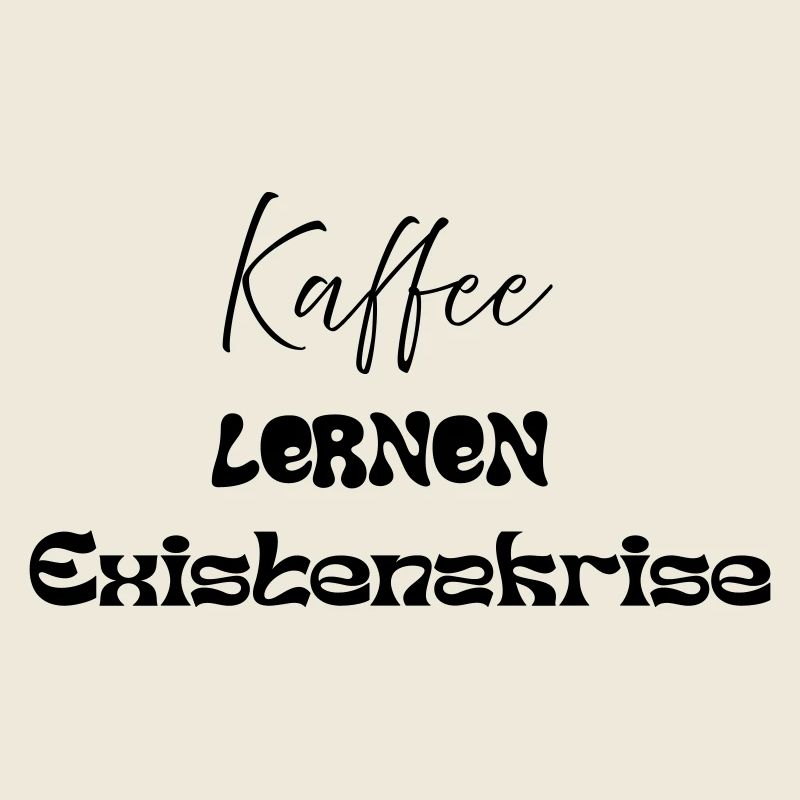 Café -> Apprentissage -> Crise existentielle