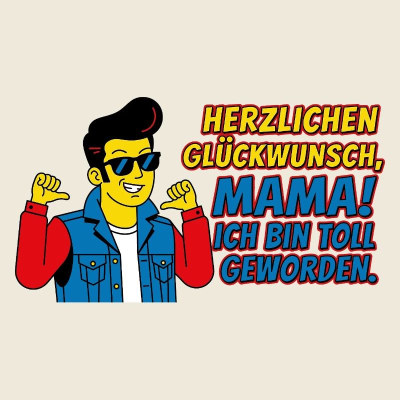Herzlichen Glückwunsch Mama Sohn Witzig