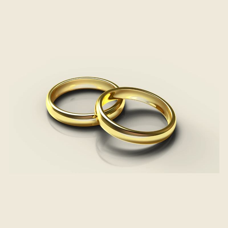 anneaux de mariage