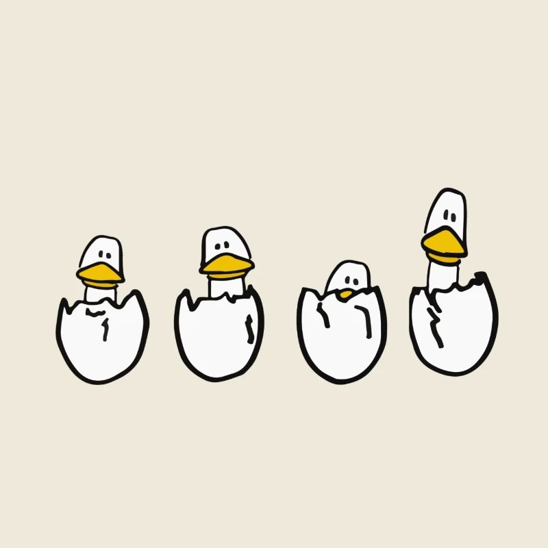 Enten aus Ei
