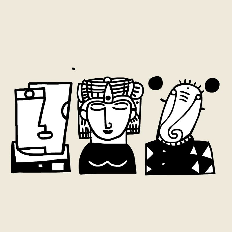 Three friends T-Shirt