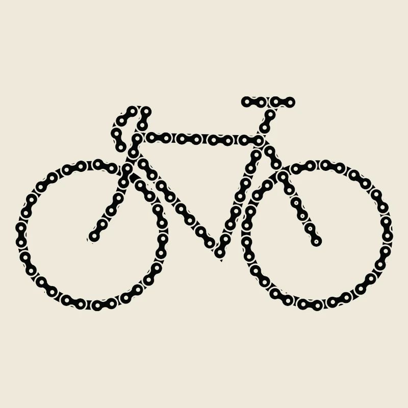 Fahrrad Skizze