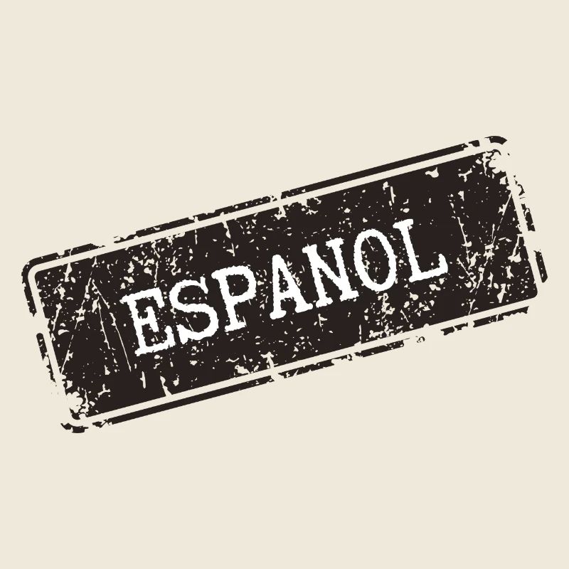 Conception de lettrage inspirée de l'espagnol