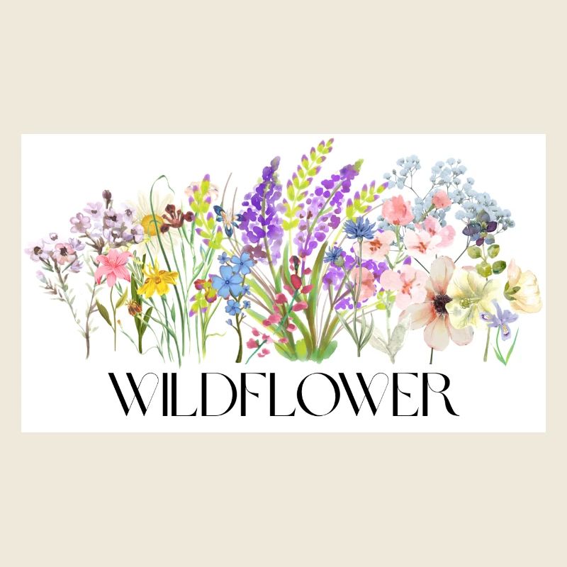 Fleur Prairie Aquarelle Design