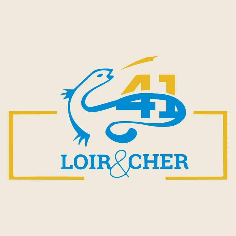 Salamander Bleu 41 LoirCher Logo
