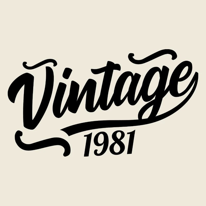 1981 Né en 1981, 56e anniversaire