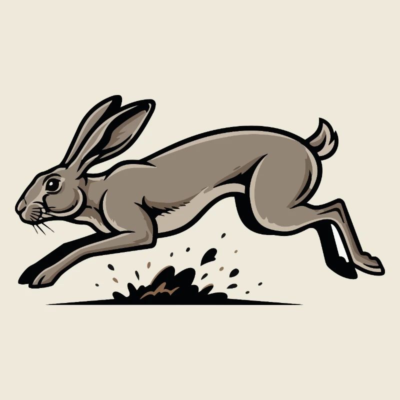 Wild Hare Hare Speed Race Natur