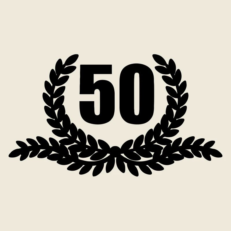Laurel wreath 50 YEARS