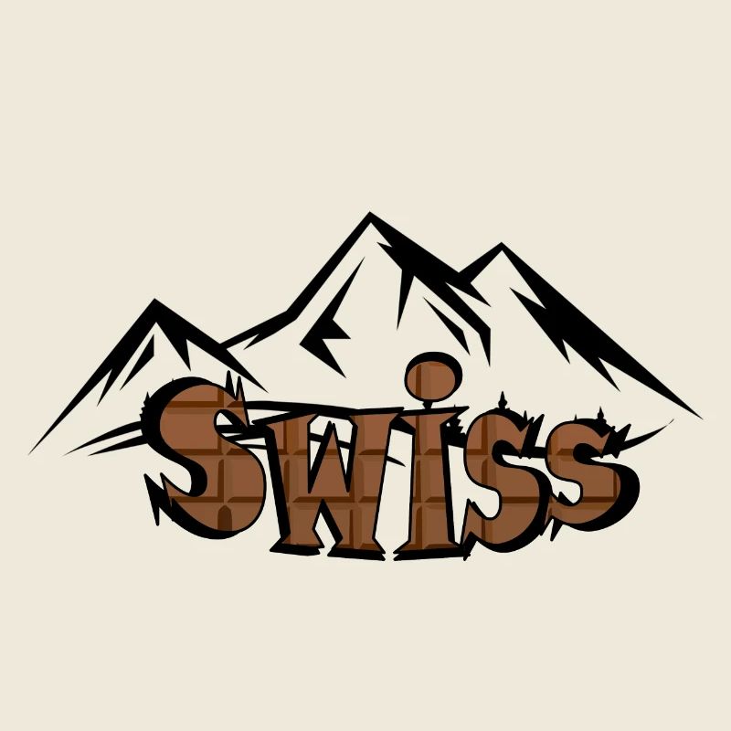 Swiss mountain chocolate