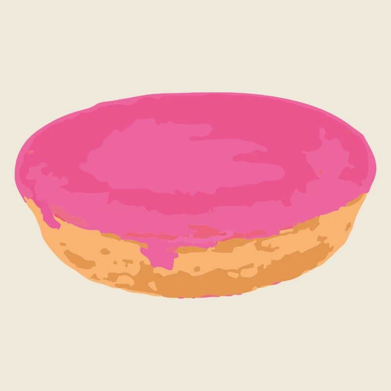 Snack attack: the pink cake from the canteen!