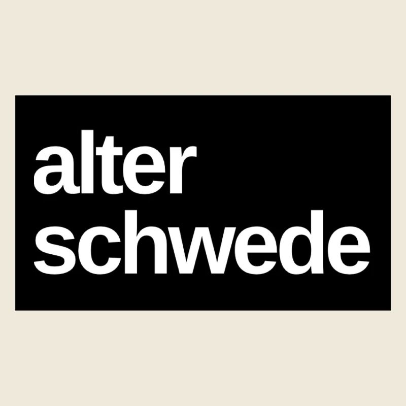 Alter Schwede Fun Design