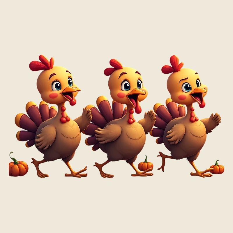 Bébé dinde de Thanksgiving