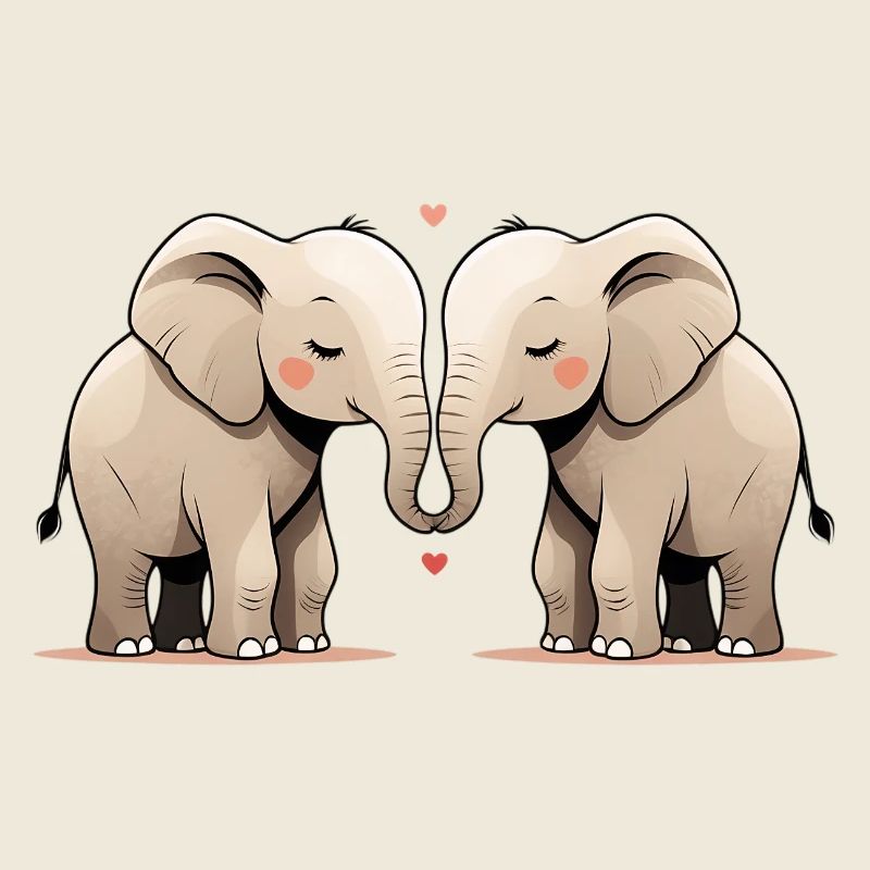 Elephant Heart Drunken Friendship