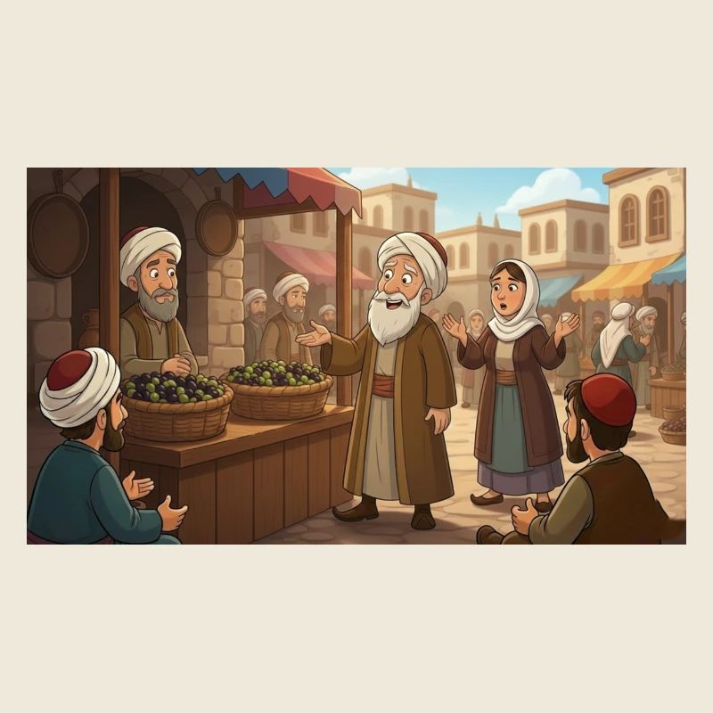 Nasreddin Hodja at the bazaar: Everyday wisdom