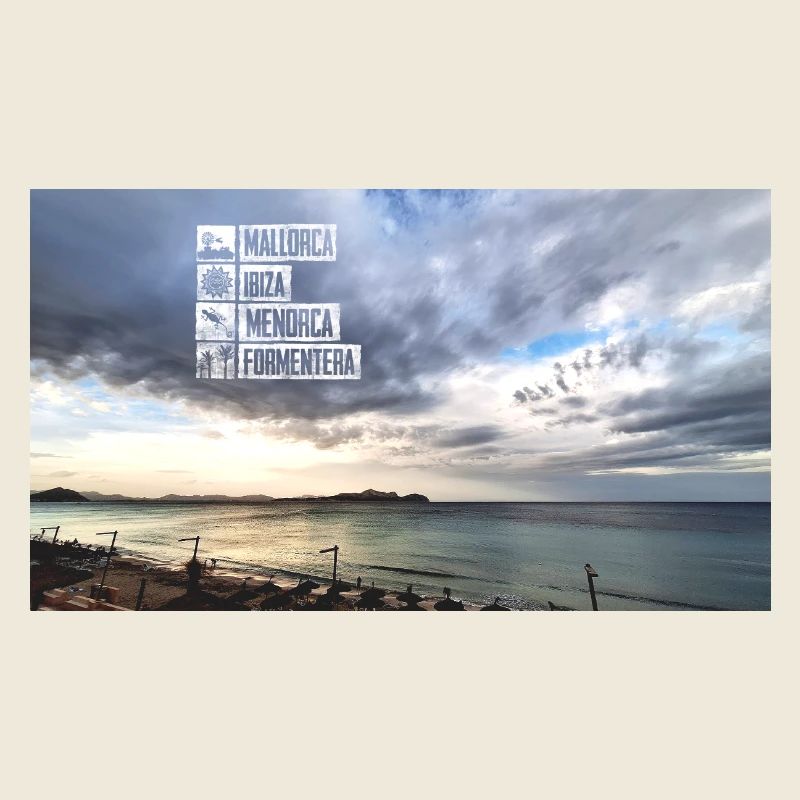 Balearic Islands Sunset Islands