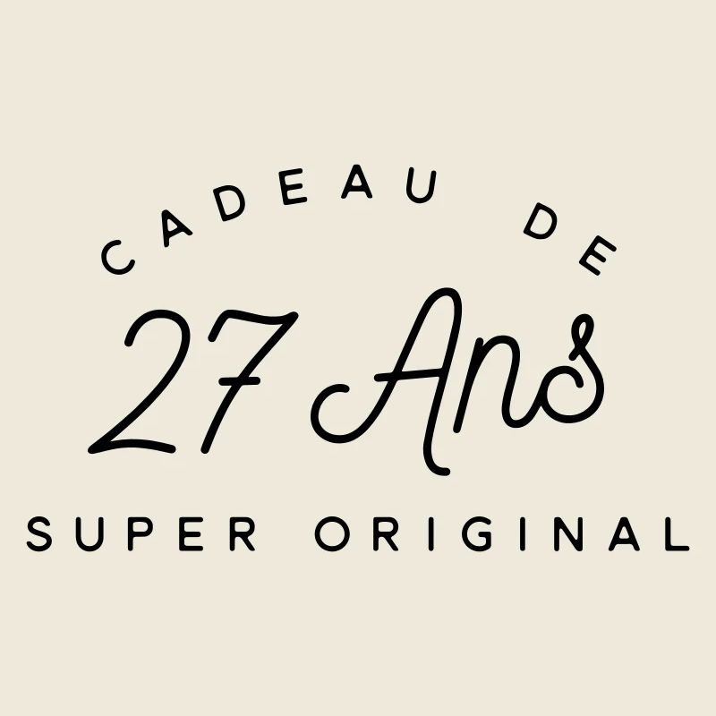 Cadeau 27 ans