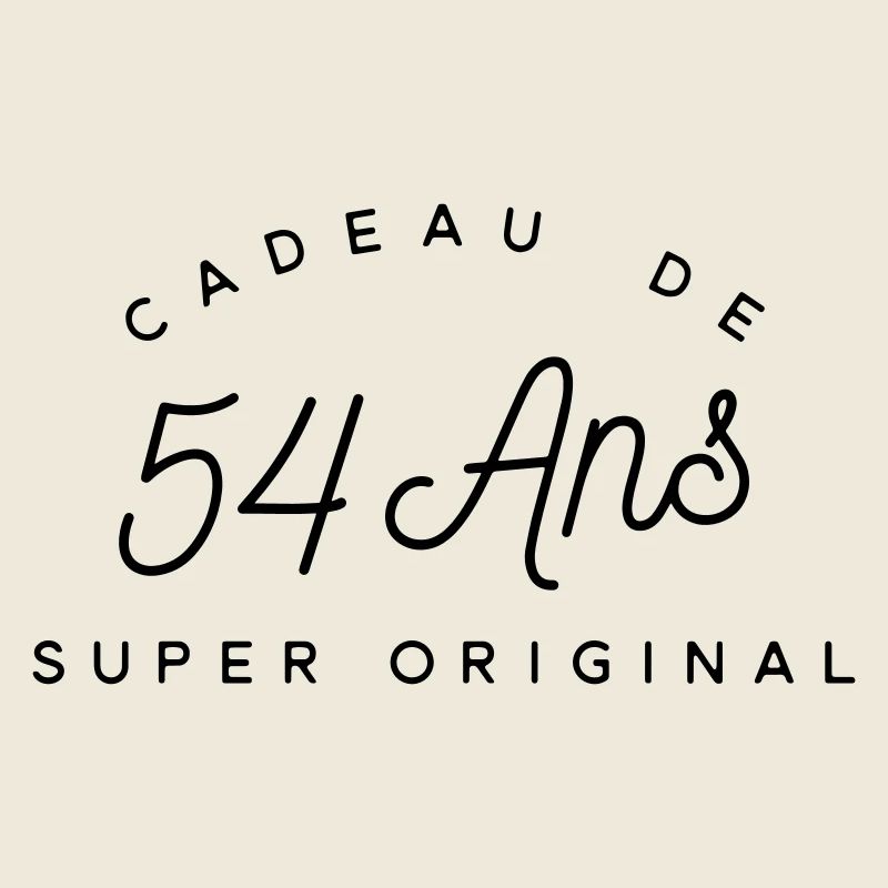 Cadeau 54 ans  