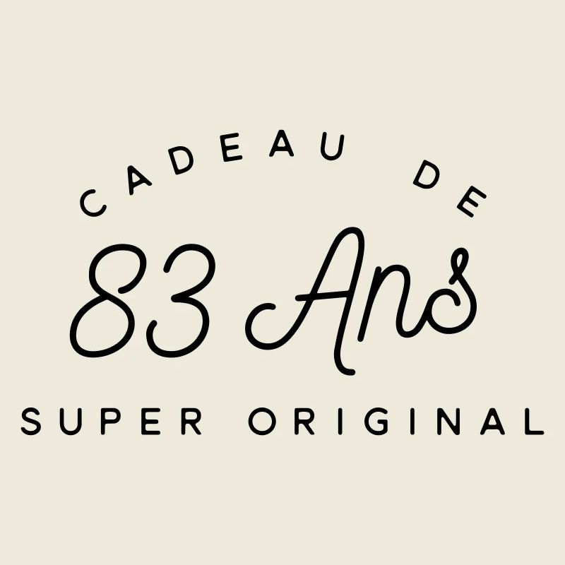 Cadeau 83 ans 