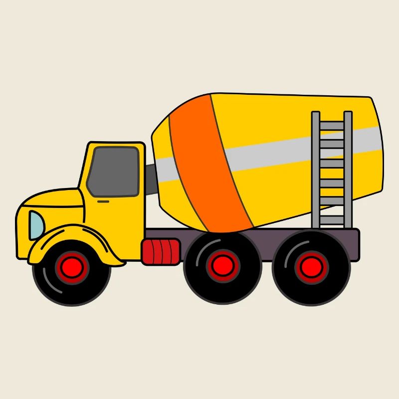 Farbe des Zementwaggons