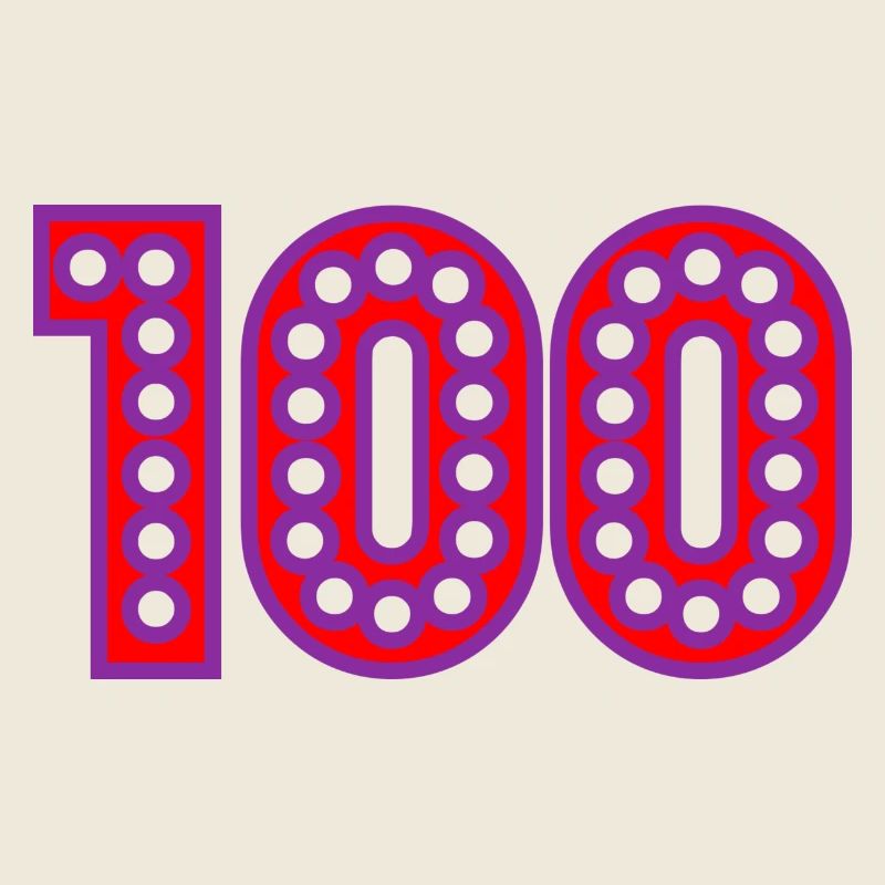 100. 100 ANS. 100e ANNIVERSAIRE. ANNIVERSAIRE 100