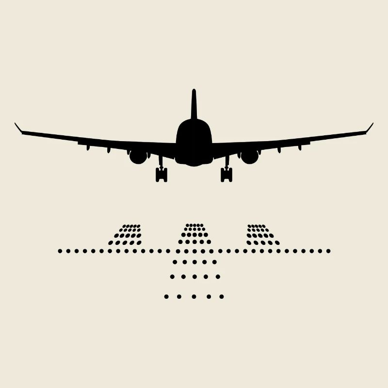 Flugzeug Landebahn