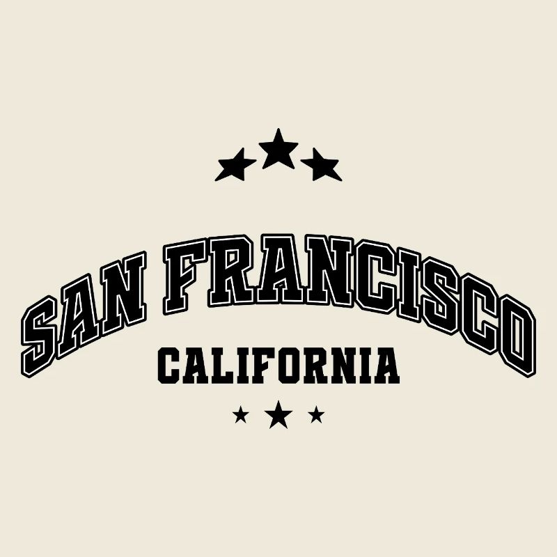 San Francisco Arc Schriftzug