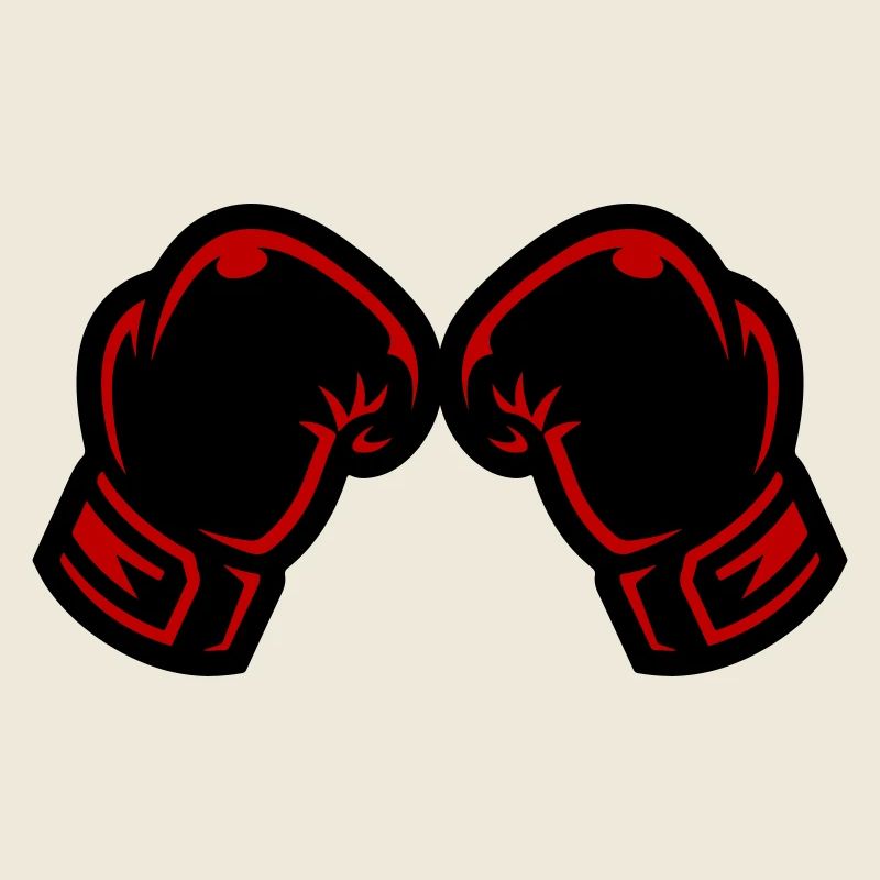 Logo de l’icône des gants de boxe