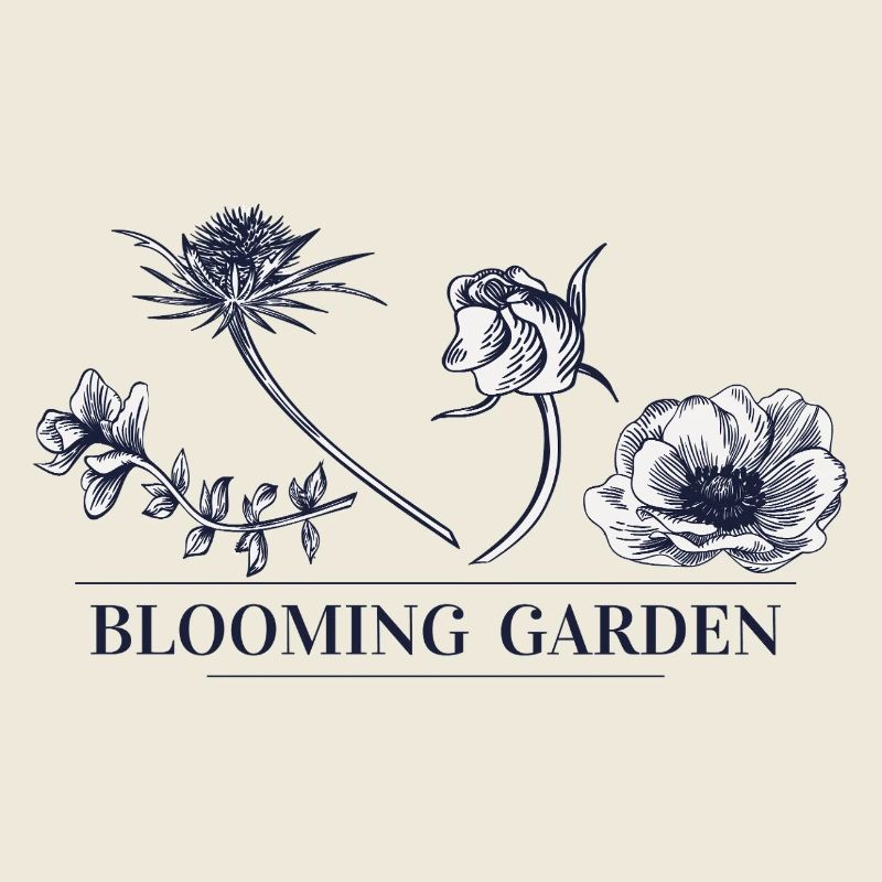 Blühender Garten 