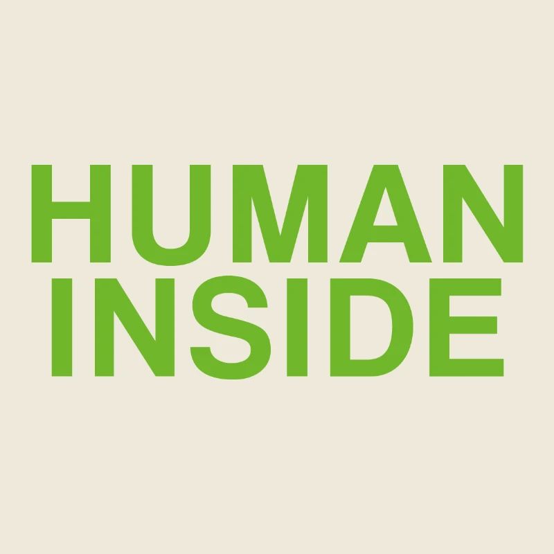 HUMAN INSIDE Textdesign