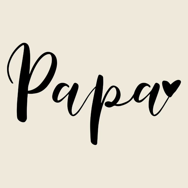 Papa Herz Geschenkidee