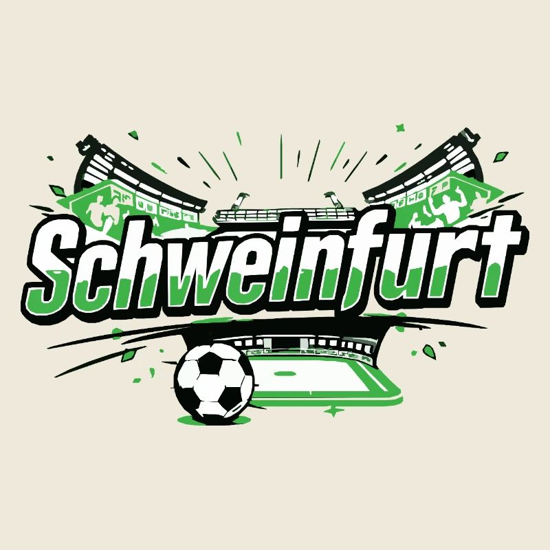 Conception du stade de football de Schweinfurt