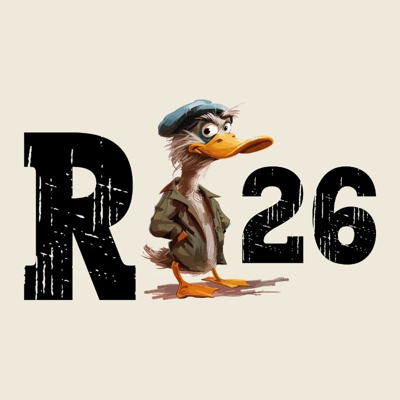Pension 2026 Duck Pensioner Retired Funny
