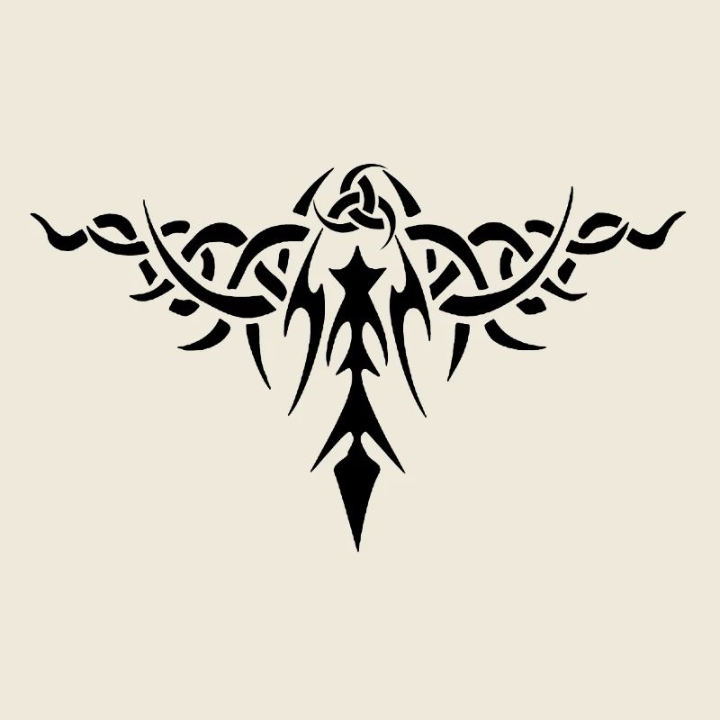 Stacheliges Symbol (Schwarz)