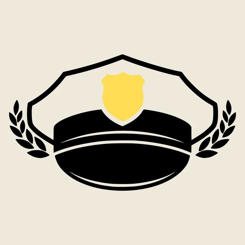 Police Cap & Badge | Honor & Respect