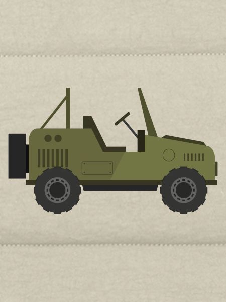 Militär-Jeep