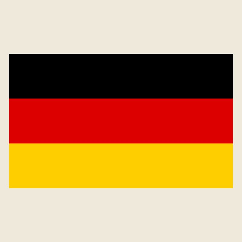 German flag pattern in minimalist design