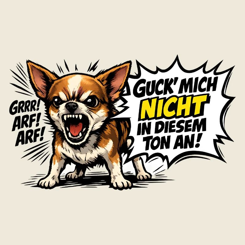 Chihuahua Spruch lustig