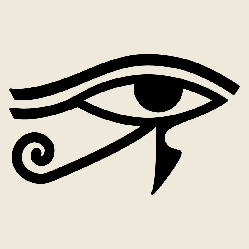 Œil de Horus Hiéroglyphe égyptien