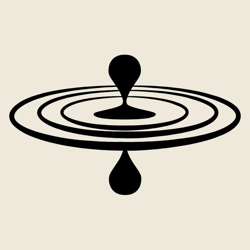 Logo de pleine conscience Drop Water